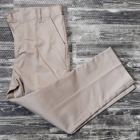 Boys and Girls Khaki School Uniform Pants, NWT